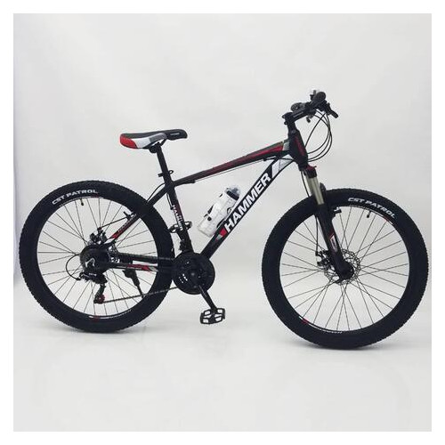 Гірський Велосипед Hammer-26 Shimano Чорно-червоний фото №2