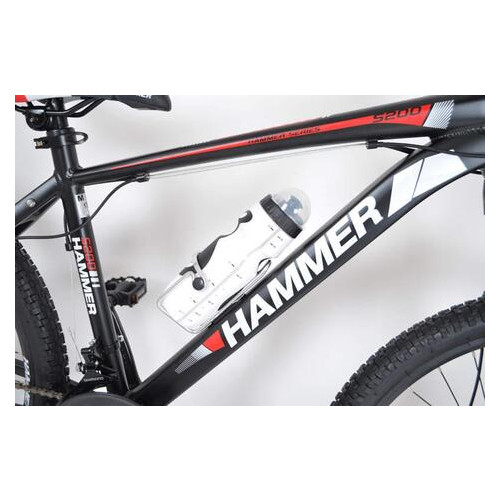 Гірський Велосипед Hammer-26 Shimano Чорно-червоний фото №7