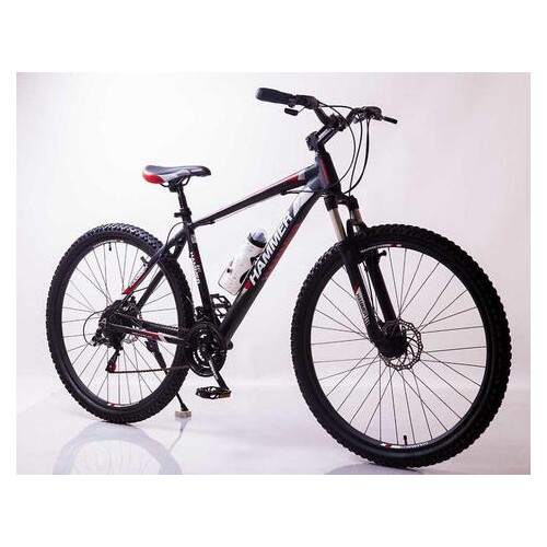 Гірський Велосипед Найнер Hammer-29 Чорно-Синій Shimano на зріст від 190 см Чорно-Червоний фото №6