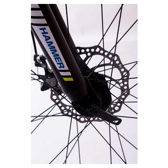 Гірський велосипед Hammer 29 Shimano на рост от 190 см Чорно-Синій фото №5