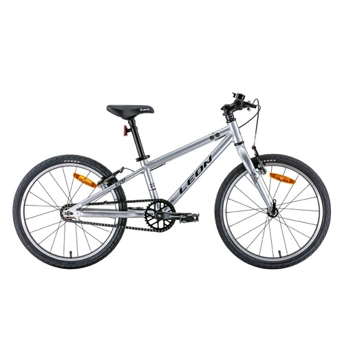 Велосипед 20 Leon GO Vbr 2022 (сірий із чорним) фото №1