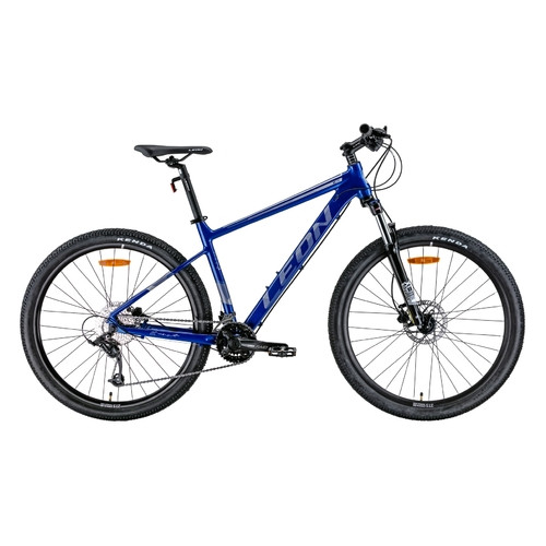 Велосипед 27.5 Leon XC-70 AM Hydraulic lock out HDD 2022 (синій із сірим) фото №1