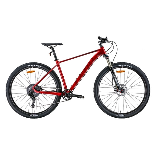 Велосипед AL 29 Leon TN-40 AM Hydraulic lock out HDD 2022 (червоний з червоним) фото №1