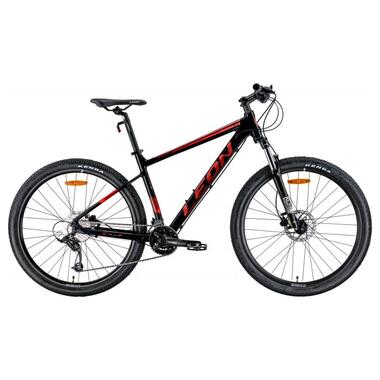 Велосипед 27.5 Leon XC-70 AM Hydraulic lock out HDD 2022 (чорний з червоним (м)) (OPS-LN-27.5-162) OPS-LN-27.5-162 фото №1