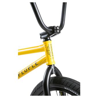 Велосипед WeThePeople BMX Justice 20 рама 20.75 Matt Taxi Yellow фото №5