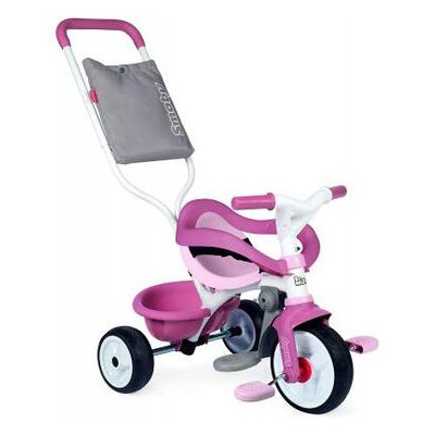 Дитячий велосипед Smoby Be Move Комфорт 3 в 1 рожевий (740415) фото №1