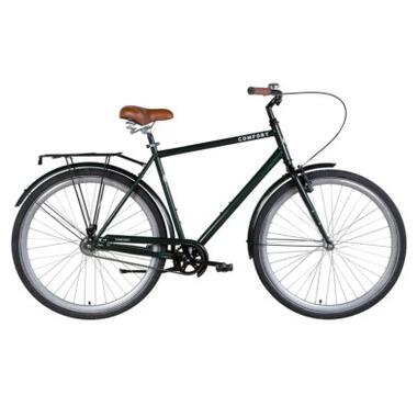 Велосипед Dorozhnik Comfort Male 28 22 ST 2024 Зелений (OPS-D-28-373) фото №1