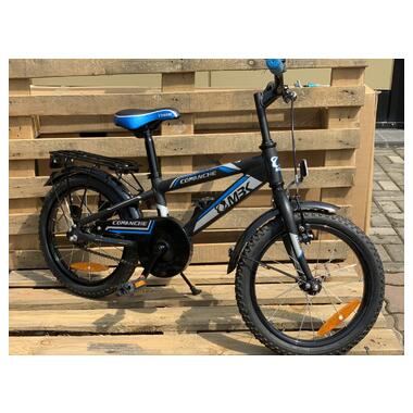 Велосипед MBK Comanche Black/Blue 16" (1460216) фото №2