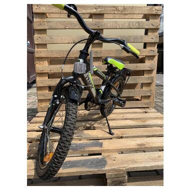 Велосипед MBK Comanche Black/Green 16" (1460316) фото №4