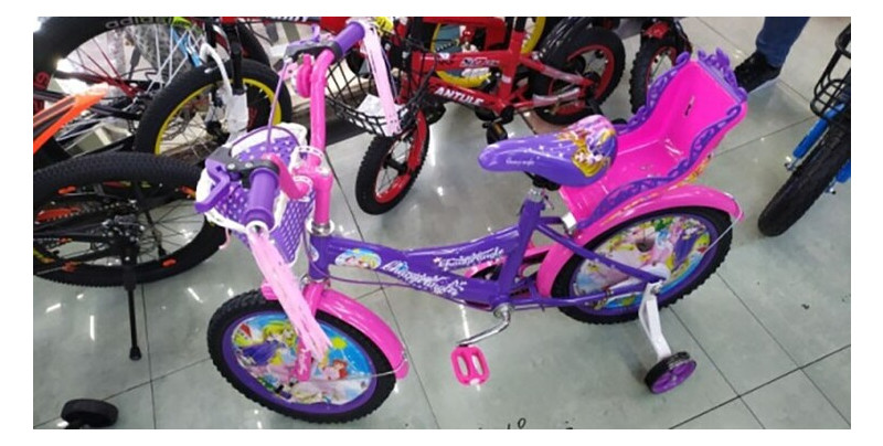 Дитячий велосипед Toto 12 Purple (SXI1026023) фото №1