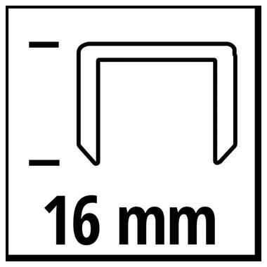 Скоби для пневматичного степлера Einhell 5.7х16 мм 3000 шт. (4137855) фото №3