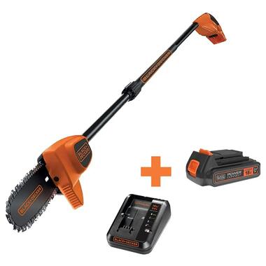Висоторіз акумуляторний со штангой Black&Decker с АКБ и ЗП GPC1820L20  фото №5