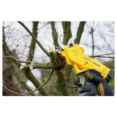 Ножиці садові - акумуляторний секатор Stanley FATMAX с АКБ и ЗУ SFMCPP32M1  фото №3