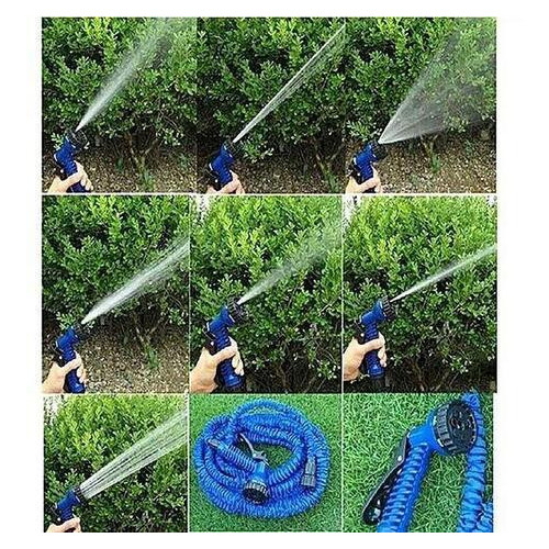 Шланг для полива Xhose 45 м с распылителем Blue фото №7