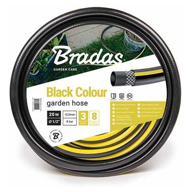 Шланг для поливу Bradas BLACK COLOUR 1 25 м WBC125 фото №1