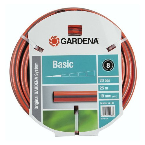 Шланг Gardena Basic 3/4 25 м (P18143-29.000.00) фото №1