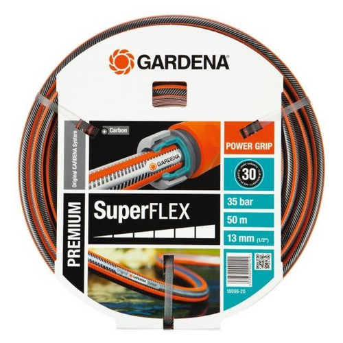 Шланг Gardena Superflex 12x12 1/2 х 50 м (18099-20.000.00) фото №1