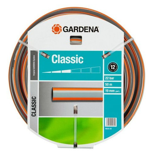 Шланг Gardena Classic (3/4), 50м без соединения (18025-20.000.00) фото №1