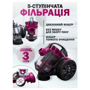 Пылесос VOLYYX GD-1605 4000 Watt (46715-1605 PINK_1381) фото №3