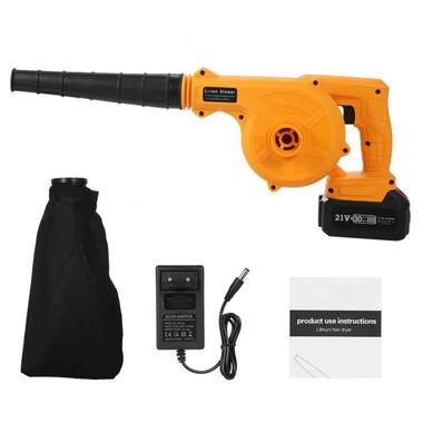 Пылесос-воздушный насос 2в1 XPRO Жёлтый 24V/1300мАг фото №1