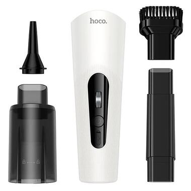 Портативный пылесос Hoco ZP16 Wave portable car vacuum cleaner White фото №6