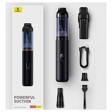 Портативный пылесос Baseus A5 Car Vacuum Cleaner (16000pa) Cluster Black(C30459500111-0) фото №36