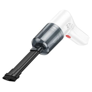 Автомобильный пылесос BOROFONE FC4 Diamond brushless portable car vacuum cleaner White (6941991119101) фото №7