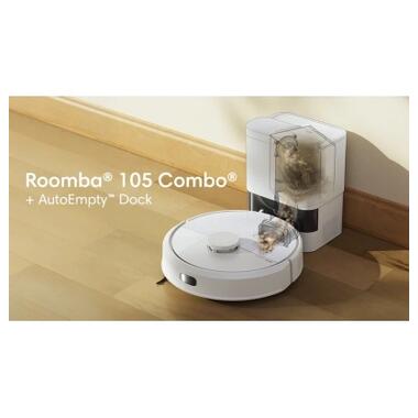 Пылесос iRobot Roomba Combo 105 (White) (y311240) фото №7