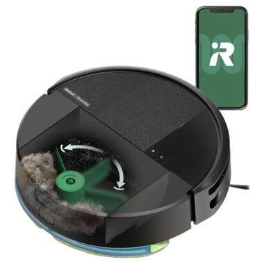 Пылесос iRobot Roomba Combo Dust Compactor 205 (Black) (L121040) фото №5