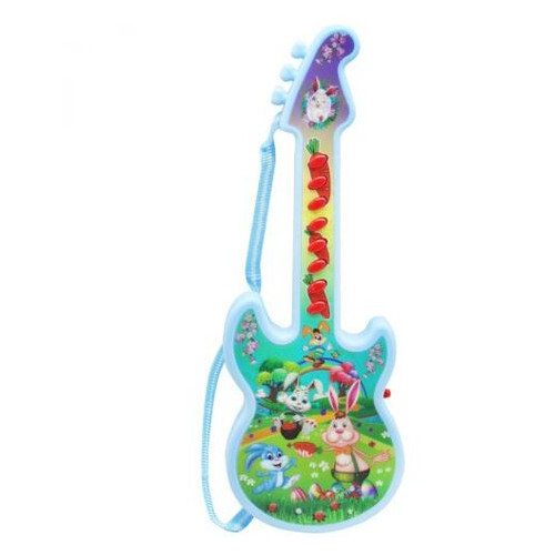 Музыкальная игрушка Гитара голубая (8143) фото №1