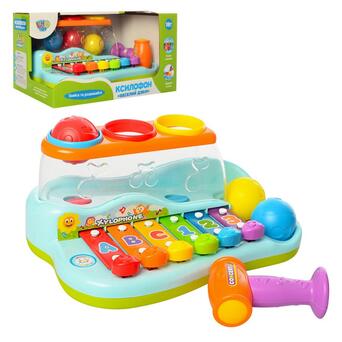 Іграшка дитяча Ксилофон Limo Toy LT-9199 26 см фото №1