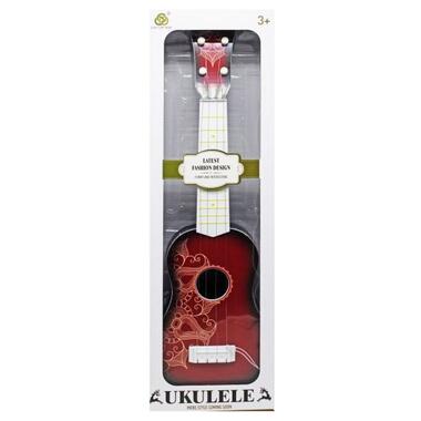 Гітара чотириструнна Ukulele (червона) (8059A) фото №1