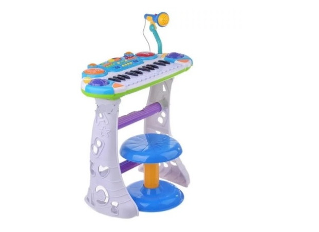 Пианино Joy Toy 7235 Музыкант Голубое (00-00143461) фото №1