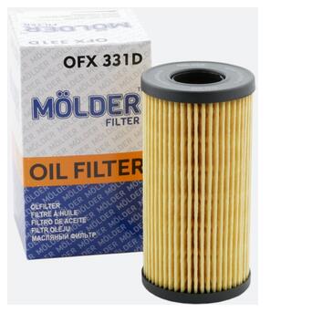 Фільтр масляний Molder OFX 331D аналог WL7424/OX441DEco/HU618X (OFX331D) фото №1