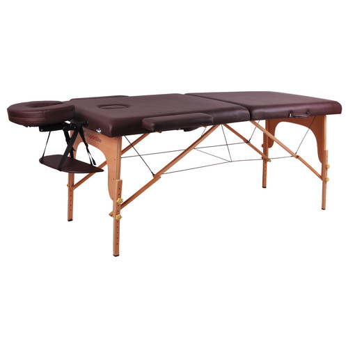 Масажний стіл inSPORTline Taisage 2-Piece Wooden - коричневий (9406-2) фото №1