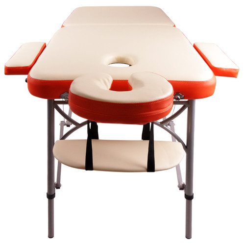 Професійний стіл масажу inSPORTline Tamati - помаранчевий (9410-1) фото №2