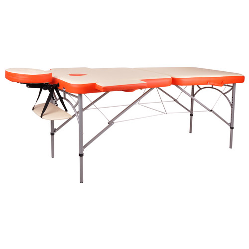 Професійний стіл масажу inSPORTline Tamati - помаранчевий (9410-1) фото №1