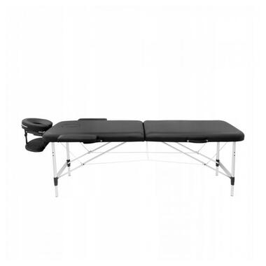 Масажний стіл складаний 4FIZJO Massage Table Alu W60 Black фото №7