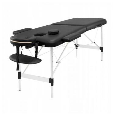 Масажний стіл складаний 4FIZJO Massage Table Alu W60 Black фото №6