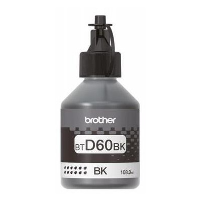 Контейнер с чернилами Brother BT-D60BK 108ml (BTD60Bk) фото №1