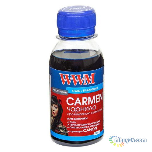 Чорнило WWM Universal Carmen 100г Cyan (CU/C-2) фото №1