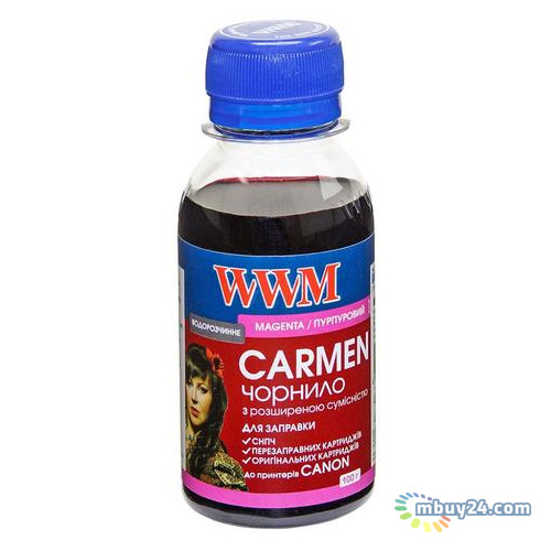Чорнило WWM Universal Carmen 100г Magenta (CU/M-2) фото №1