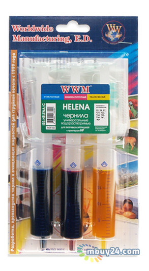 Заправний набір WWM Helena для HP (3 x 20мл) C/M/Y (IR3.HELENA/C) фото №1