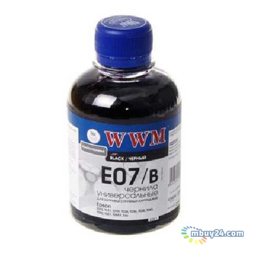 Чорнило WWM для Epson Stylus Color 660/670/1160 Black E07/B фото №1