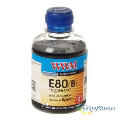 Чорнило WWM для Epson L800 Black (E80/B) фото №1