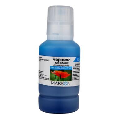 Чернила Makkon Canon GI-46 135 мл cyan pigment (IMN-CAN-GI46-135CP) фото №1