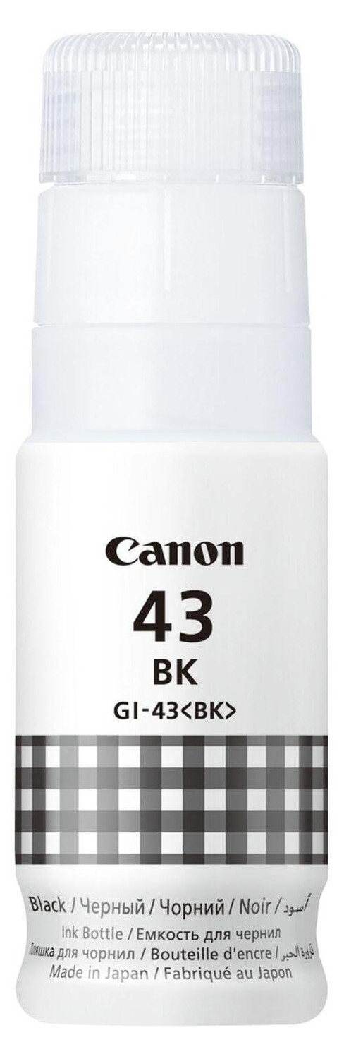 Чорнило Canon GI-43 Black (4698C001) фото №1