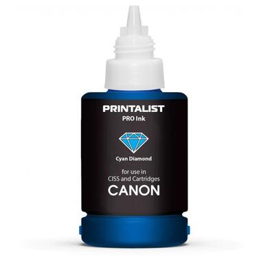 Чорнило PRINTALIST для Canon 140г Cyan водорозчинне (PL-INK-CANON-C) фото №2