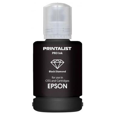 Чорнило PRINTALIST для Epson 140г Black водорозчинне (PL-INK-EPSON-B) фото №1