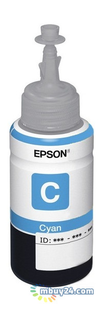 Контейнер з чорнилом Epson L800 Cyan, 70 ml (C13T67324A) фото №1